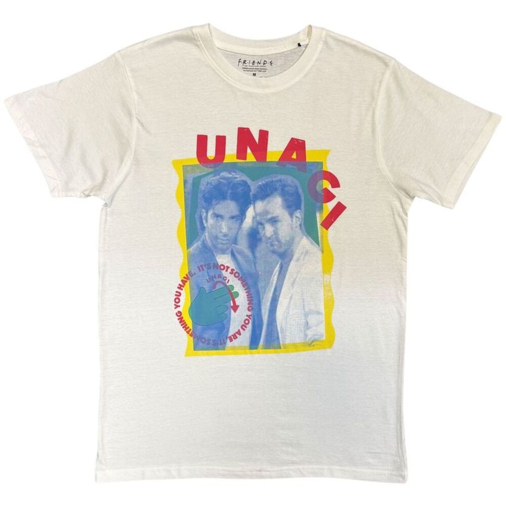 Friends Unisex Adult Unagi T-Shirt / White